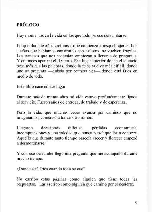 La FÉ en medio del Derrumbe | Cuando todo parece derrumbarse, la fe todavía puede seguir en pie.