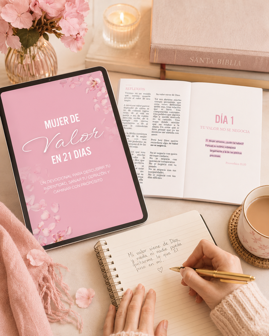 Mujer de Valor | Un devocional para descubrir tu identidad, sanar tu corazón y caminar con propósito