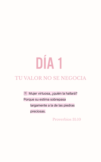Mujer de Valor | Un devocional para descubrir tu identidad, sanar tu corazón y caminar con propósito