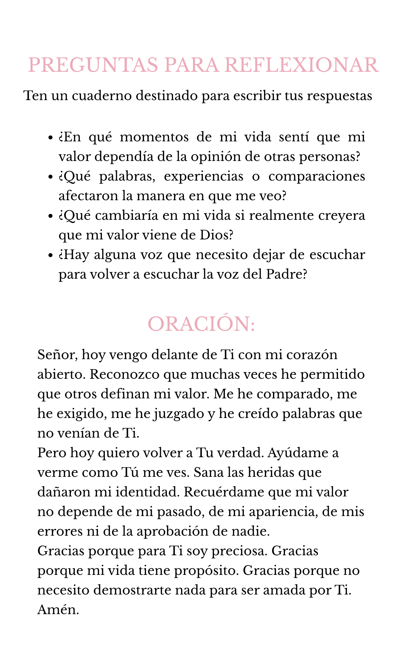 Mujer de Valor | Un devocional para descubrir tu identidad, sanar tu corazón y caminar con propósito