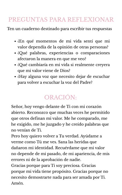 Mujer de Valor | Un devocional para descubrir tu identidad, sanar tu corazón y caminar con propósito