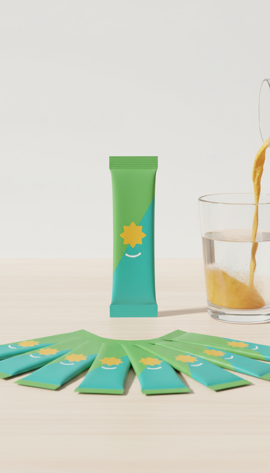 Polvo verde blend antioxidante